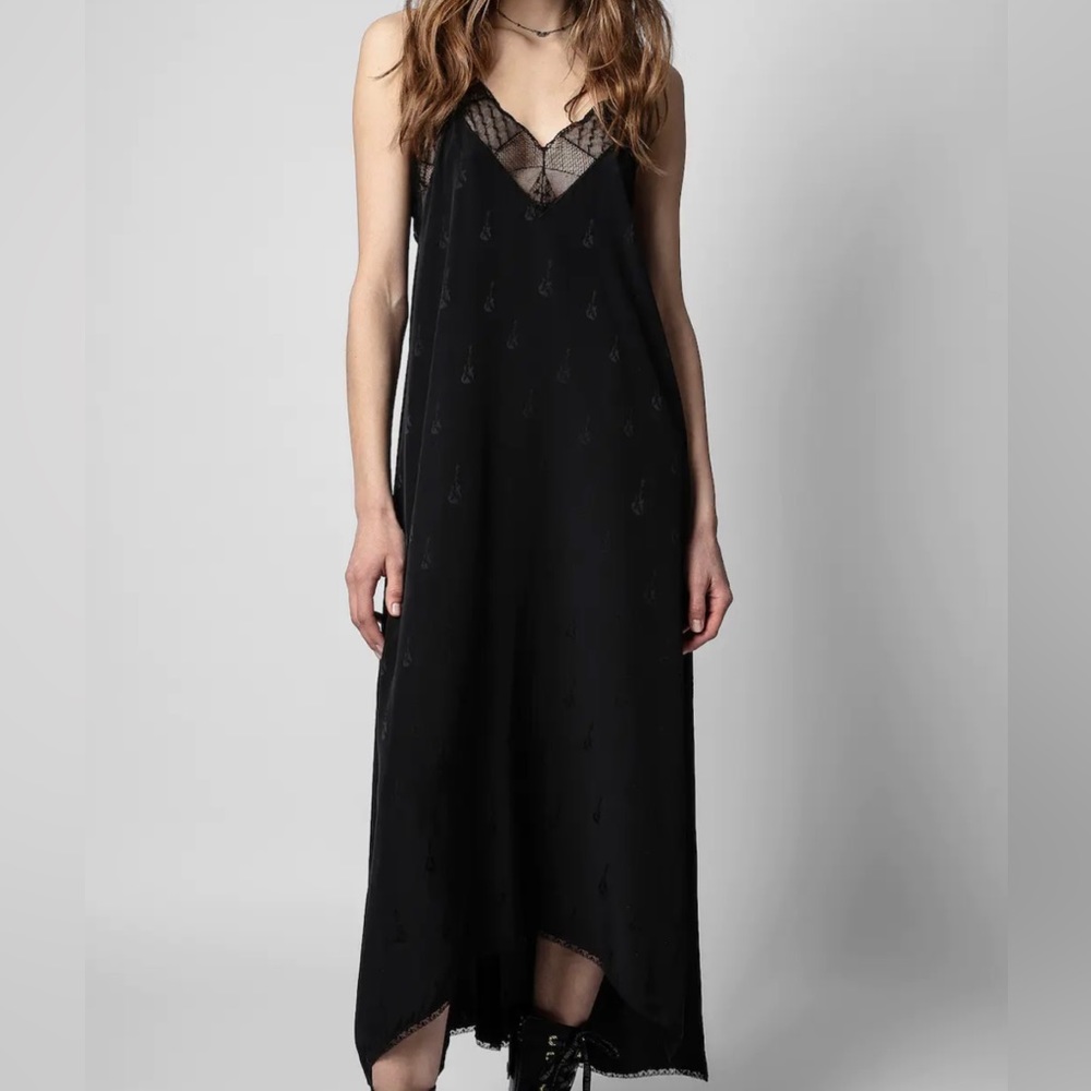 Zadig & Voltaire Guitar Silk Risty Dress